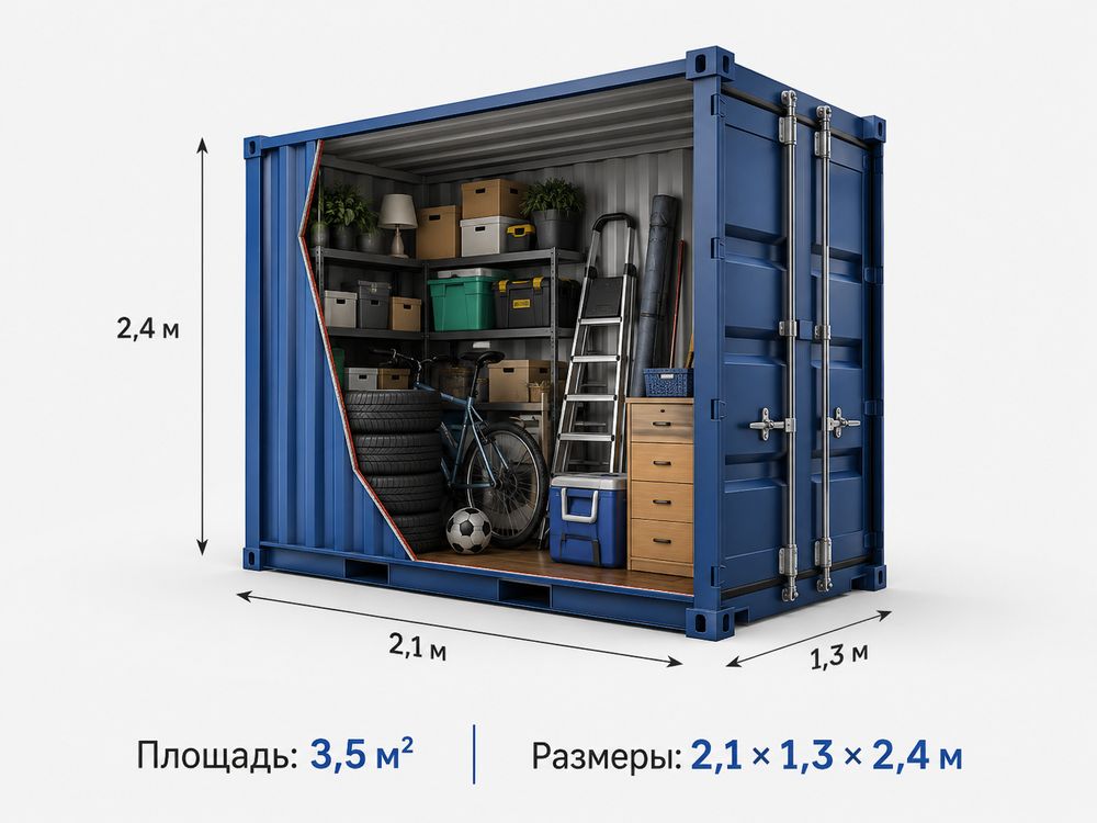 Контейнер 3,5 м²