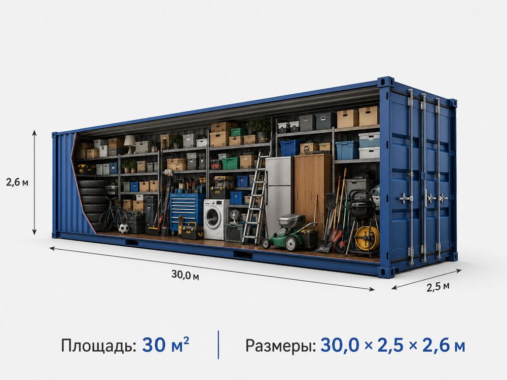 Контейнер 30 м²